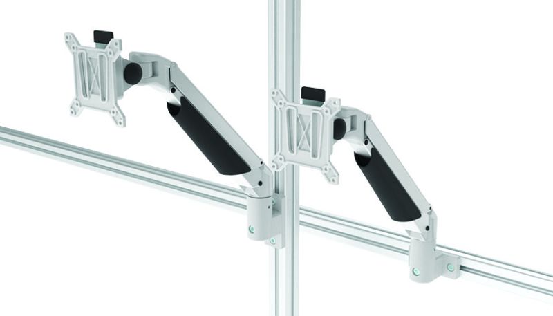 Monitor support four axis