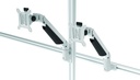 Monitor support four axis
