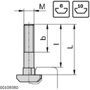 T-Bolt, N8, M6x25