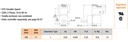 Convoyeur Dorner 2200 "End-Drive" Pos. A, 6" large x 4' long