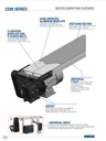 Convoyeur Complet 12" la x 4' lg, 2200 "End-Drive" Pos. A