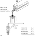 Screw S8x25-T40