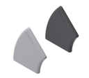 Cap cover 45x45°, gris