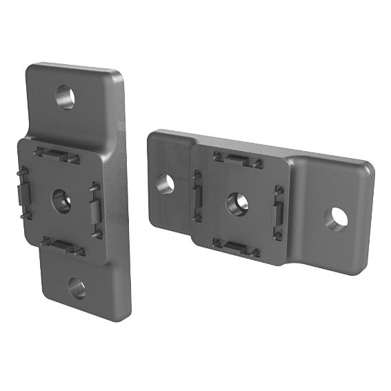 Kit monitor mount + adaptor plate
