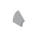 Cap cover 45x45°, Grey