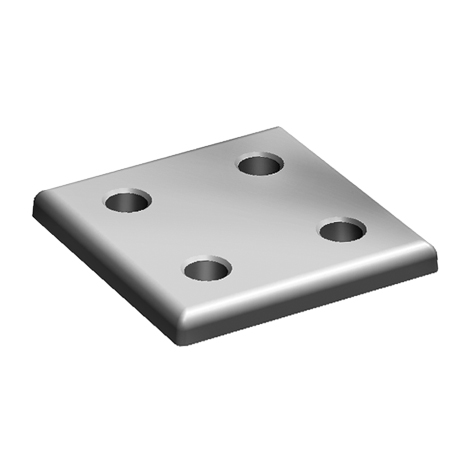 Connection plate 90x90