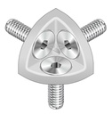 Corner bracket R45x45, set