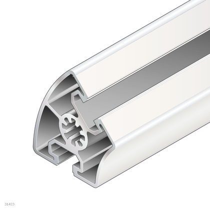 Profilé 45x45G, L=6070mm, paquet de 20