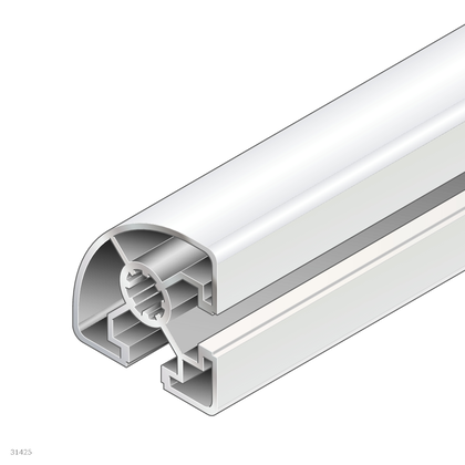 Profile 45x45L R, L=6070mm, bundle of 20