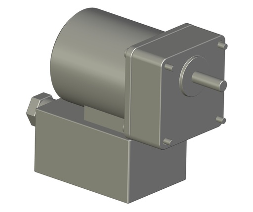 [PF-11354] Light load parallel shaft gearmotor VFD Variable Speed gearmotor, .03 Hp (.02kw), 230 volt, 3 phase, 10-60 Hz, 100 RPM. Order variable speed controller separately.