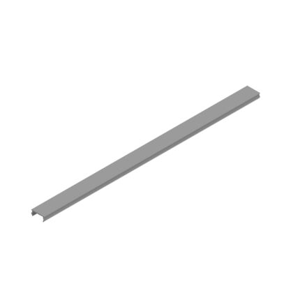 [3842548876] Cache rainure, N10, 2000mm, gris signalisation