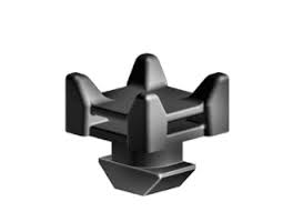 [PF-1808] Tie-wrap block, N10, low profile
