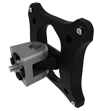 [PF-1765] Support écran articulé + Plaque d'adaptation réglable 40