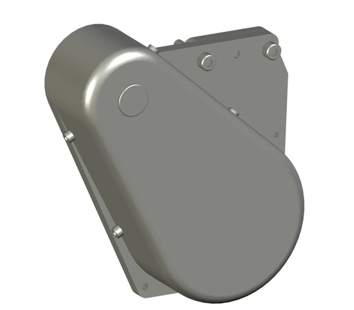 [PF-11621] 2200 Series Light Load Parallel Shaft Bottom mount package for a 12" wide End Drive conveyor, mounted in the A position, 28:28 pulley ratio *Gearmotor not i